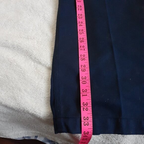 Carhartt Men's Size 40x34 Blended Twill Work Navy Blue Chino Pants - Picture 10 of 10